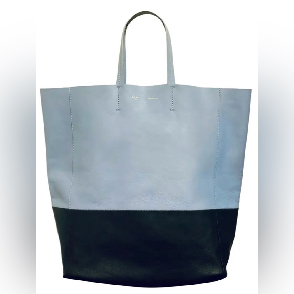 Celine Leather Vertical Cabas